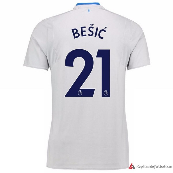 Camiseta Everton Segunda equipación Besic 2017-2018